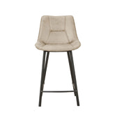 Zera Barkrukken - Beige Microfiber